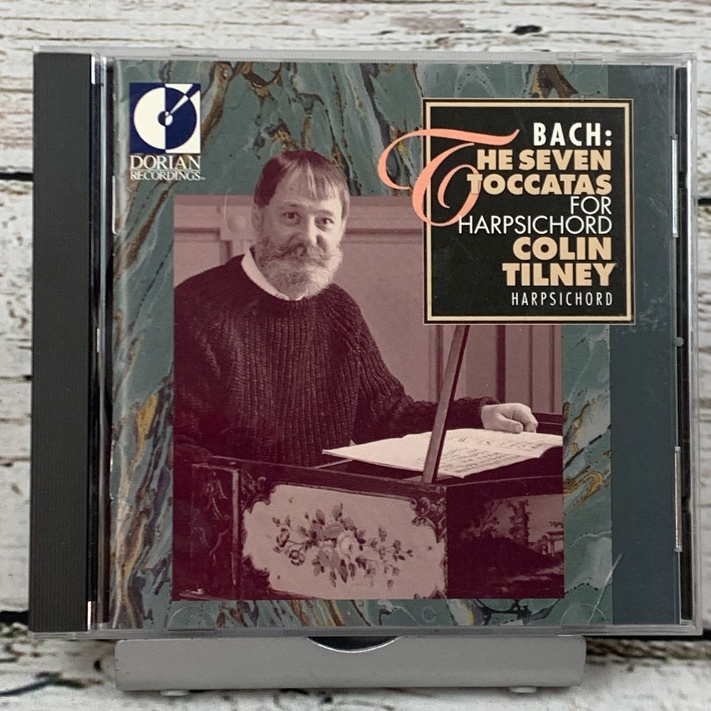 Bach‎ - Colin Tilney – The Seven for Harpsichord Toccatas [CD 1989]